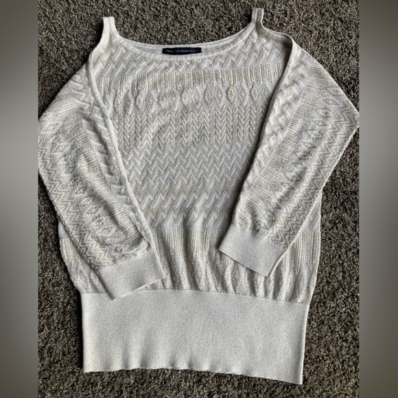 White House Black Market Sweaters - White House Black Market Cream Sweater